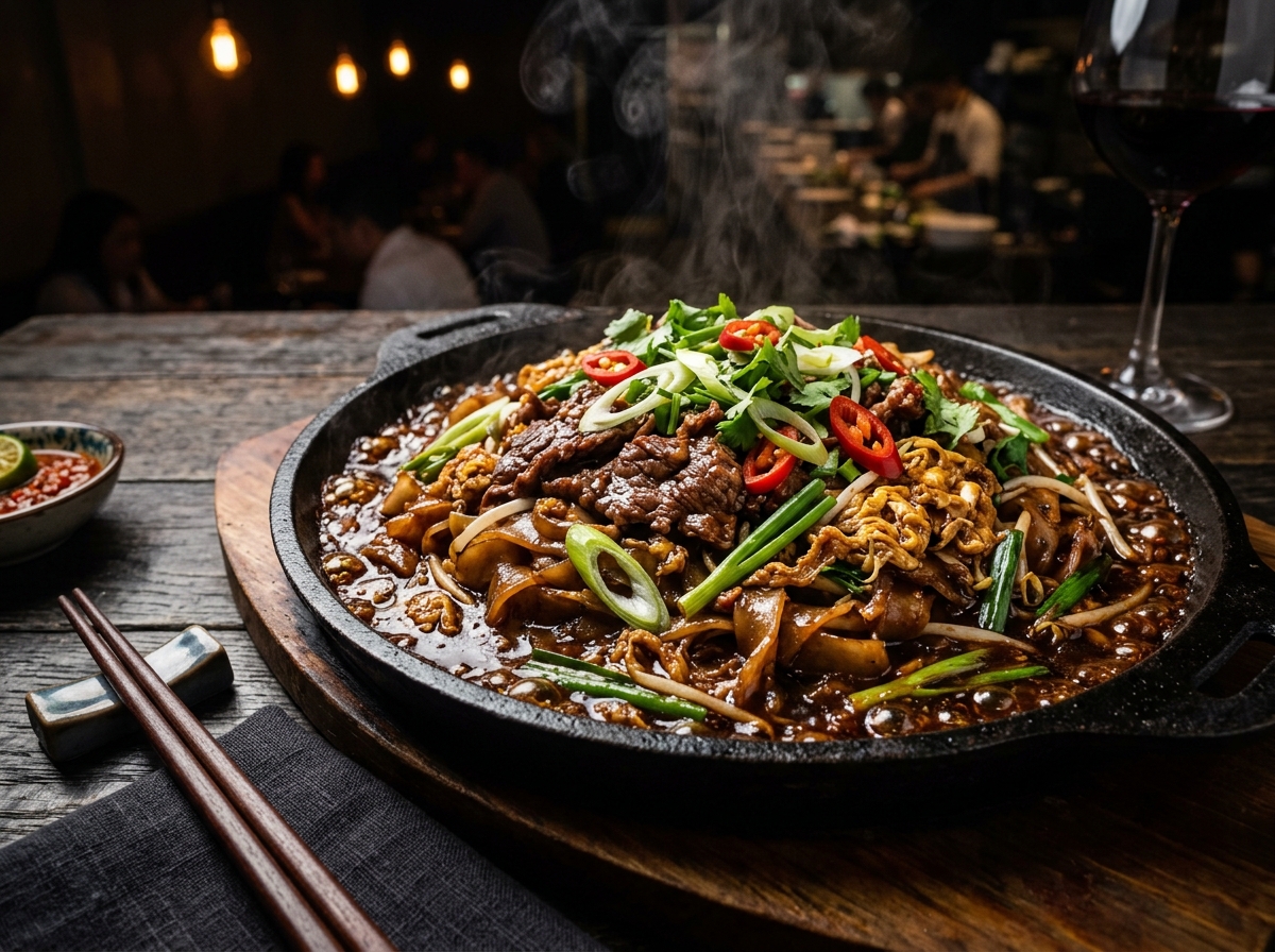 Sizzling Kuey Teow Hong Kong Style